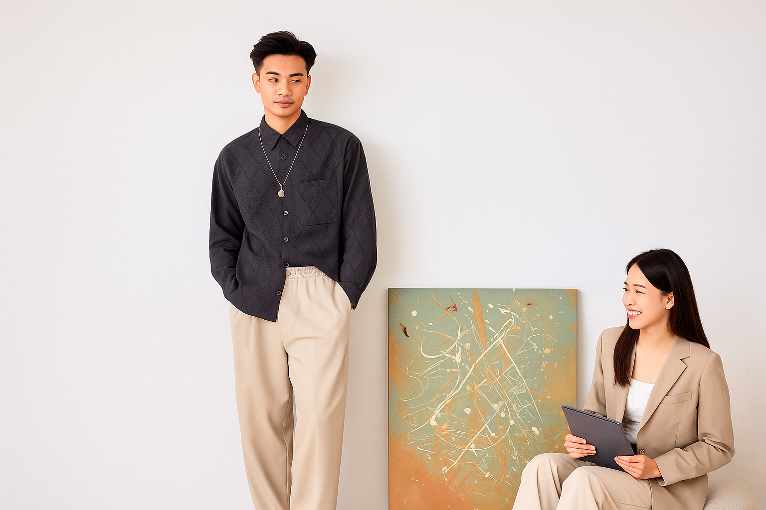 穿搭形象塑造圖片